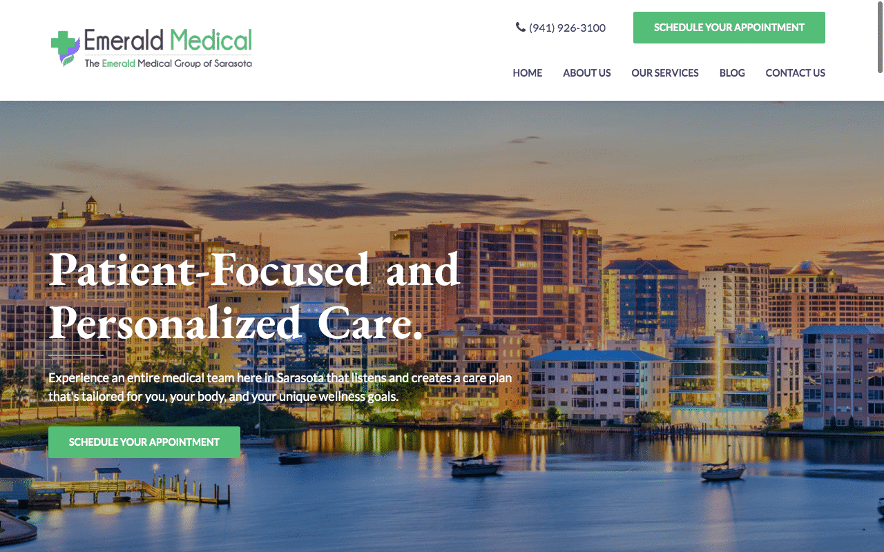How a Website Revamp Helped Emerald Medical Group Gain More Leads