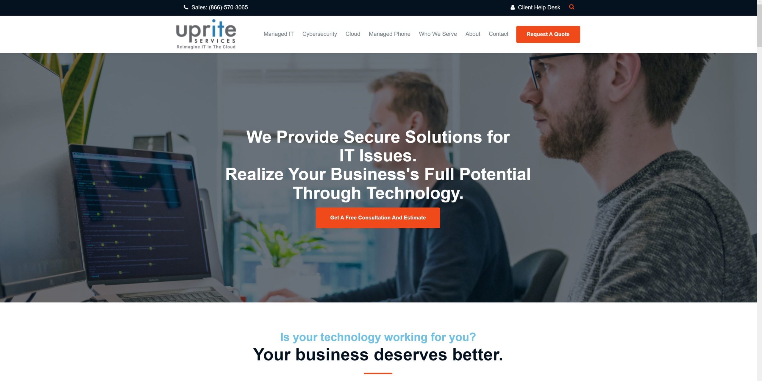 How Uprite Created a Unique Brand Because of Their Brand New Website
